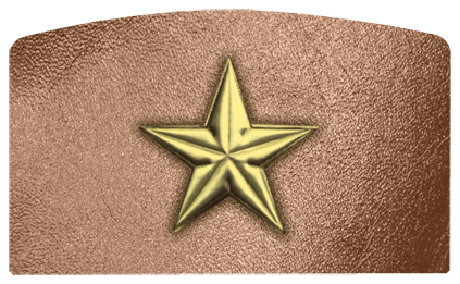 DACRO-430-GD-BZ Star Gold-Bronze